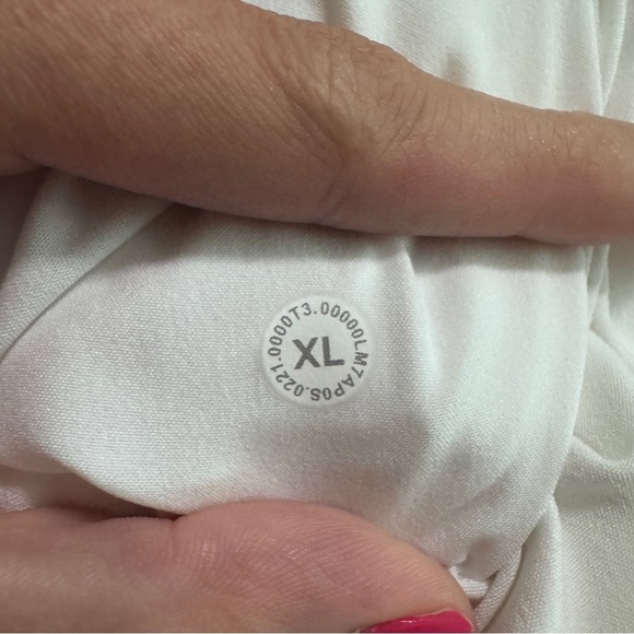 Lululemon Pace Breaker Lined Short 9" White Men XL Athletic - Picture 10 of 12